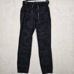 Lululemon On The Fly Pant *28" Incognito Camo Multi Grey / Coal Size‎ 2 $98